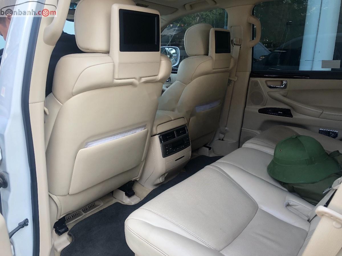 Lexus LX 2013 - Cần bán Lexus LX 570 năm sản xuất 2013, màu trắng, nhập khẩu