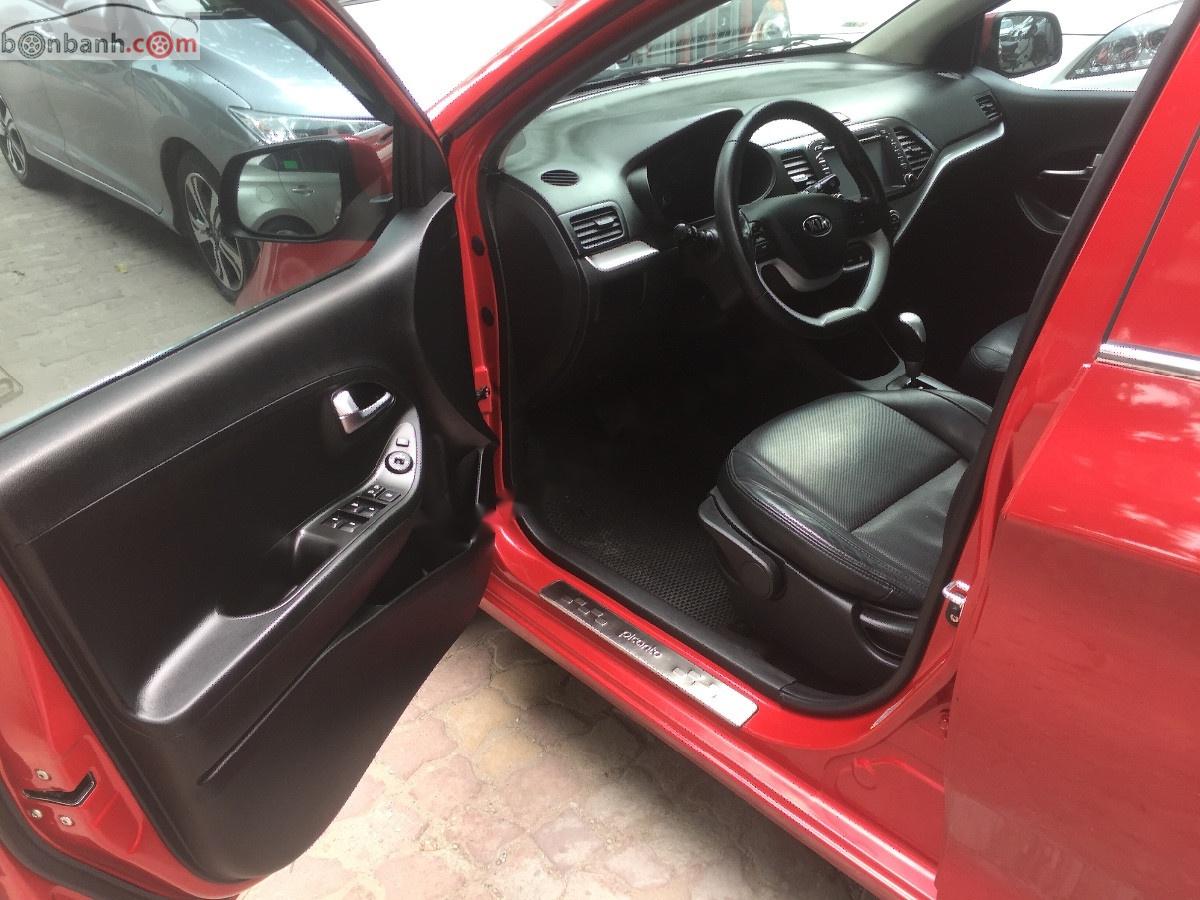 Kia Picanto   2014 - Cần bán xe Kia Picanto S 1.25 AT sản xuất năm 2014, màu đỏ, 315tr