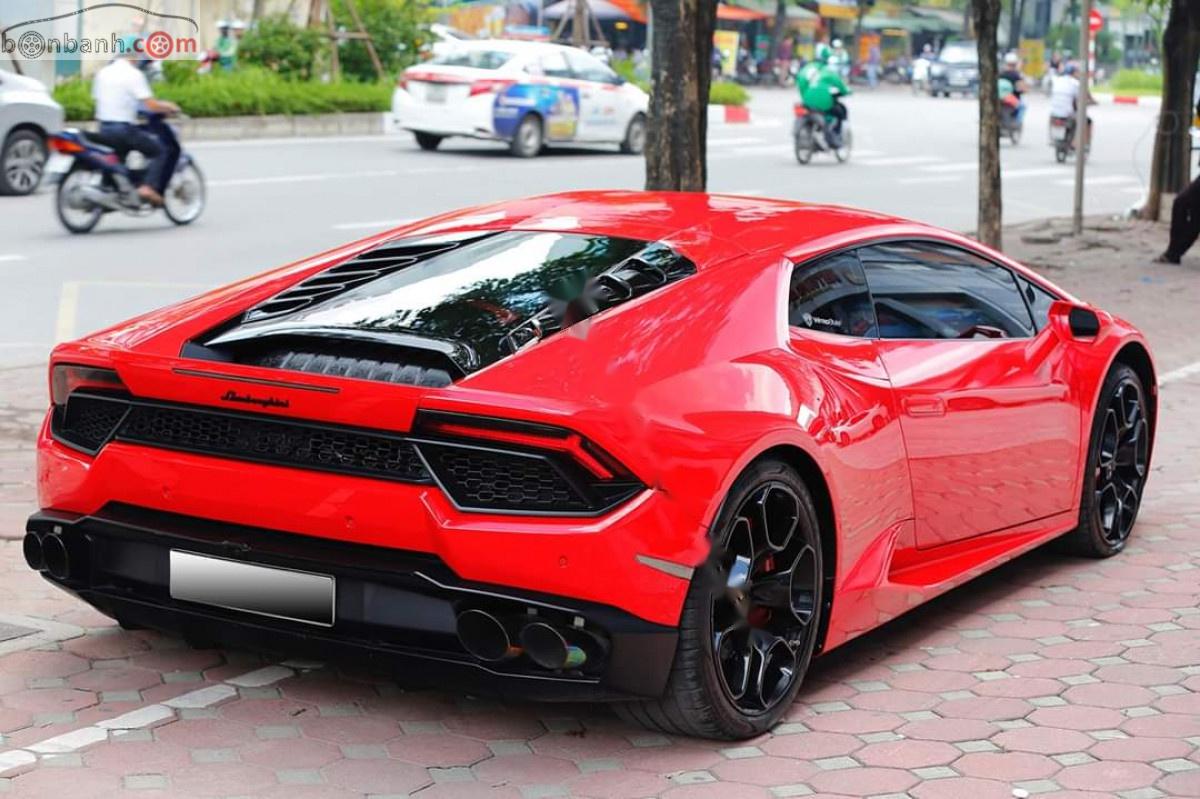 Lamborghini Huracan LP580 2015 - Cần bán xe Lamborghini Huracan LP580 2015, màu đỏ, xe nhập