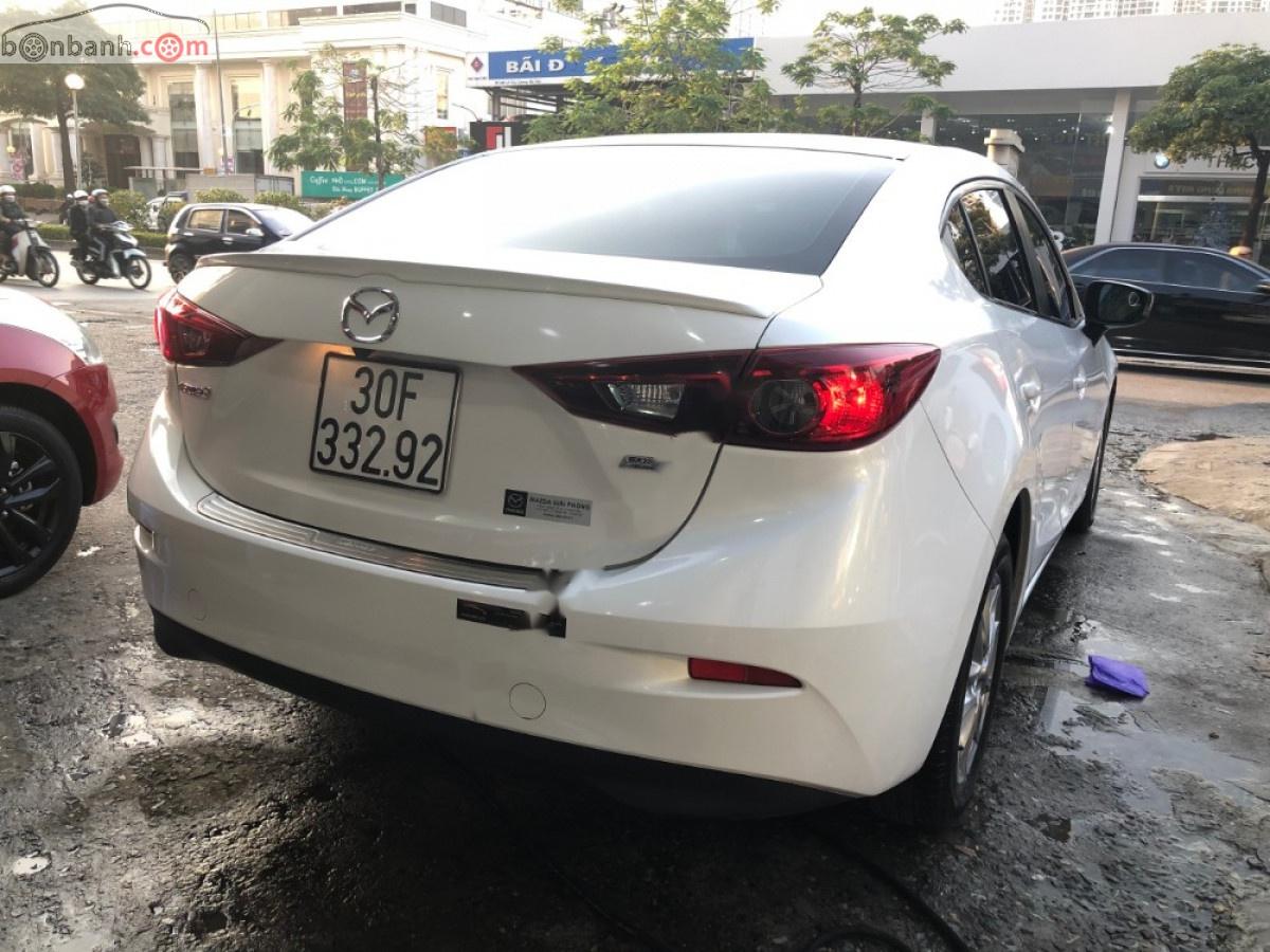 Mazda 3   2017 - Bán Mazda 3 1.5 AT năm sản xuất 2017, màu trắng, 585tr