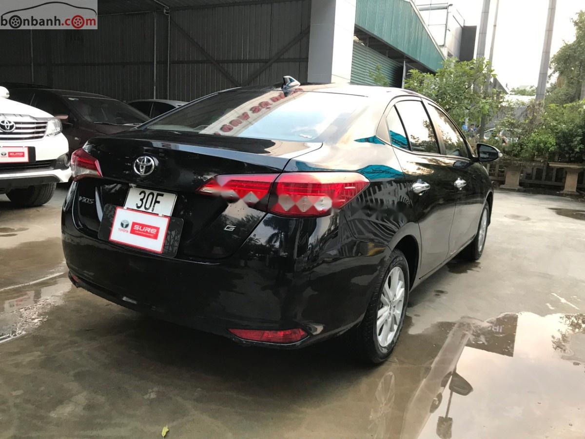 Toyota Vios 2018 - Cần bán gấp Toyota Vios 1.5G AT đời 2019, màu đen số tự động, giá 575tr