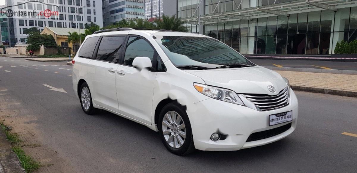 Toyota Sienna   2012 - Bán xe Toyota Sienna Limited 3.5 2012, màu trắng, xe nhập