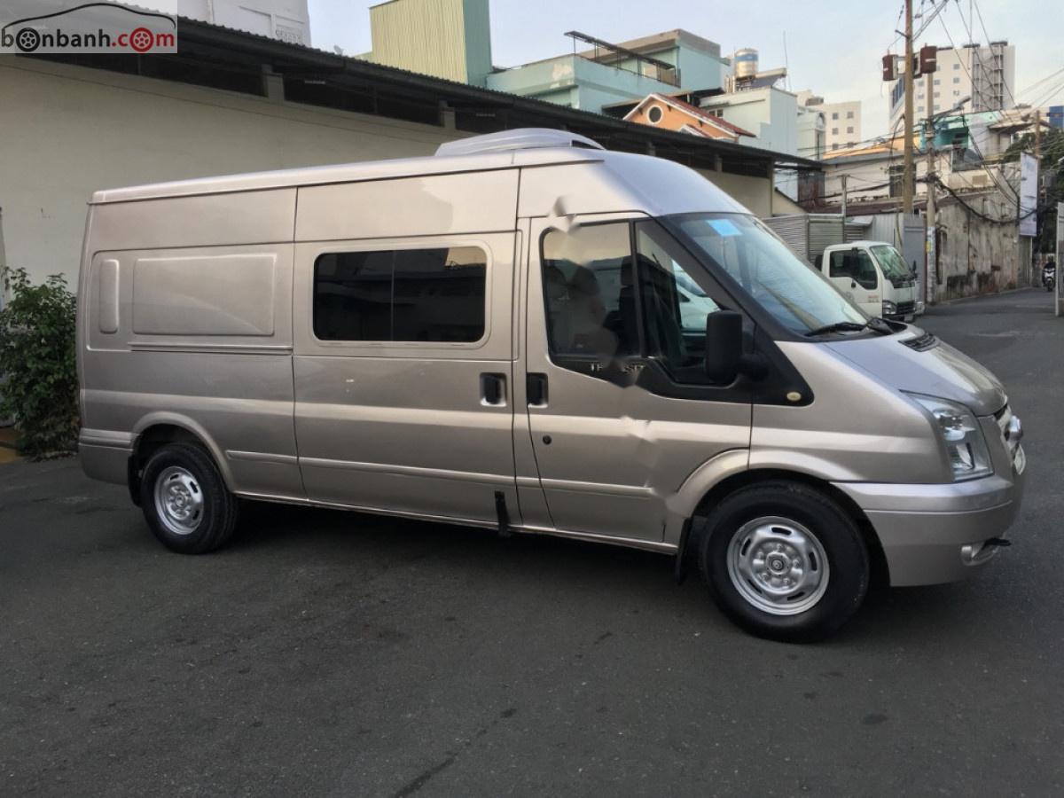 Ford Transit Van 2.4L 2009 - Cần bán Ford Transit Van 2.4L sản xuất năm 2009, màu bạc, số sàn 