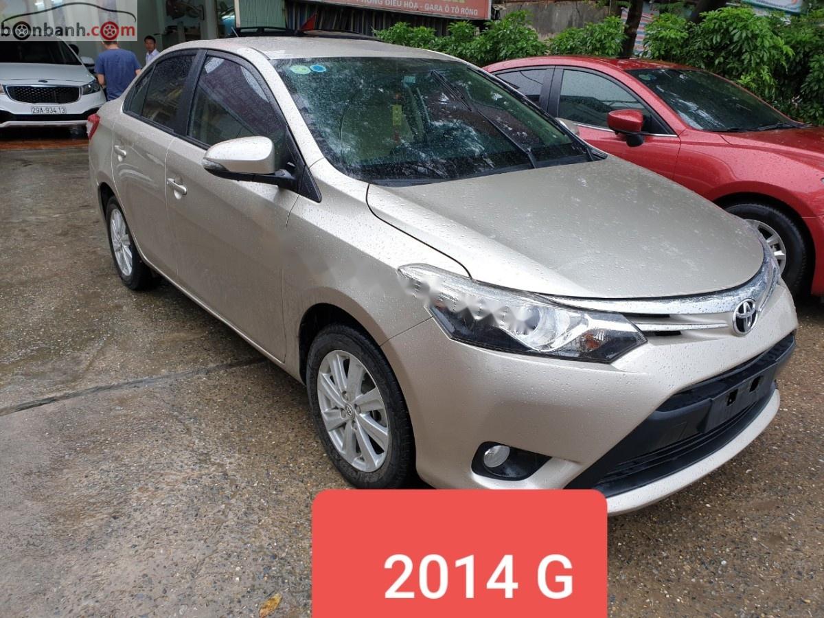 Toyota Vios   2014 - Cần bán gấp xe cũ Toyota Vios 1.5G 2014, số tự động