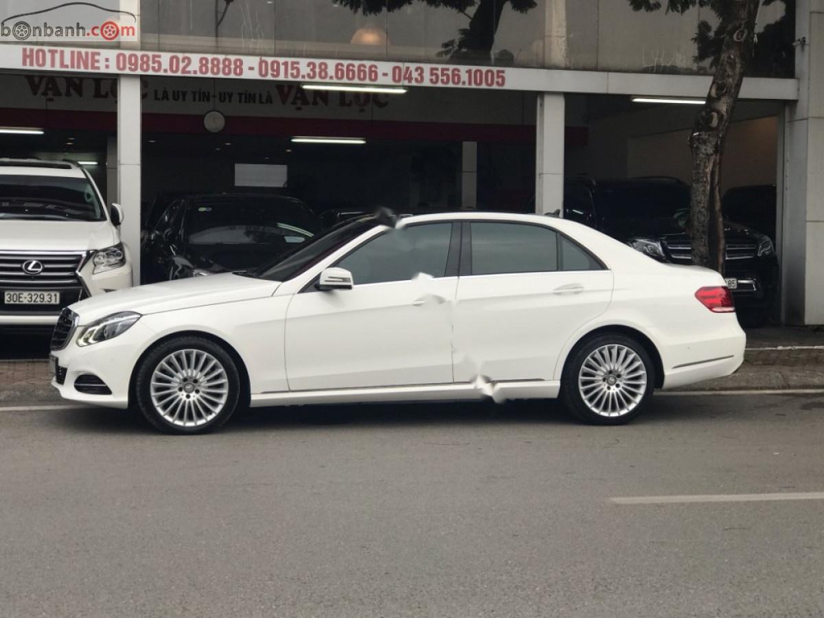 Mercedes-Benz E class 2014 - Cần bán lại xe Mercedes E400 năm 2014, màu trắng