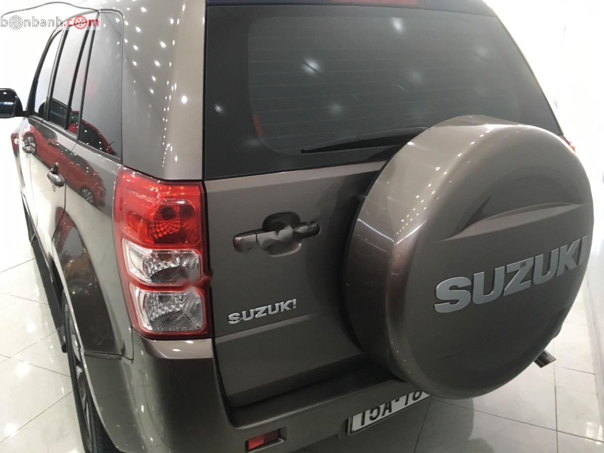 Suzuki Grand vitara 2.0 AT 2014 - Cần bán gấp Suzuki Grand vitara 2.0 AT sản xuất 2014, màu nâu, nhập khẩu  