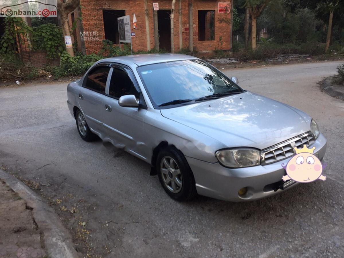 Kia Spectra Ls 2003 - Xe Kia Spectra Ls sản xuất 2003, màu bạc như mới giá cạnh tranh