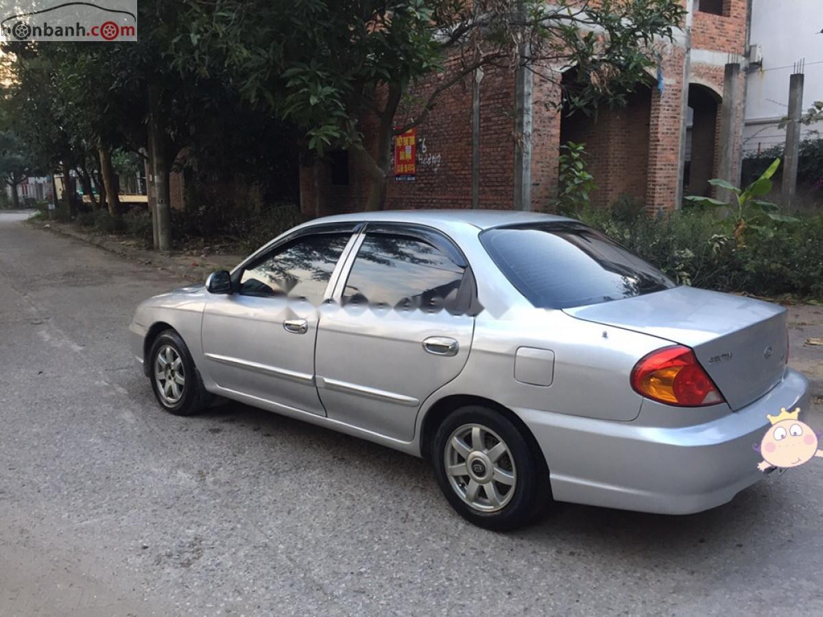 Kia Spectra Ls 2003 - Xe Kia Spectra Ls sản xuất 2003, màu bạc như mới giá cạnh tranh