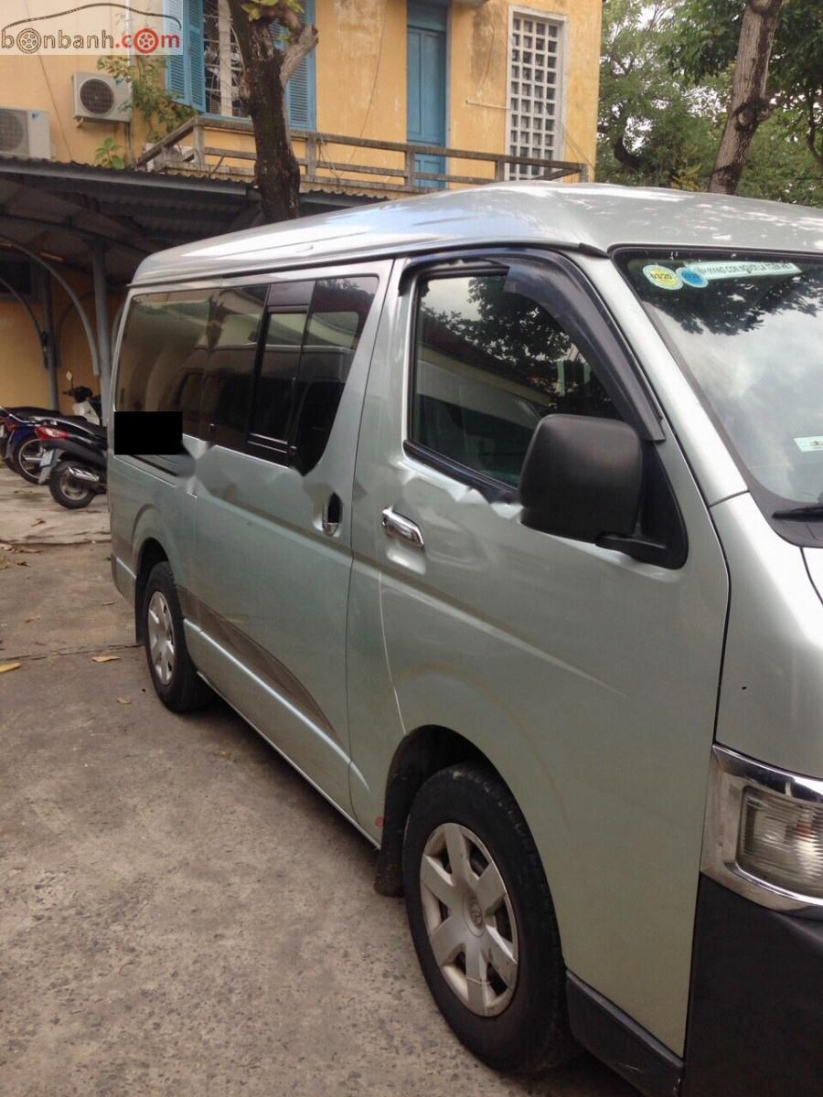 Toyota Hiace 2008 - Bán ô tô Toyota Hiace sản xuất 2008, màu xanh lam số sàn, giá chỉ 240 triệu