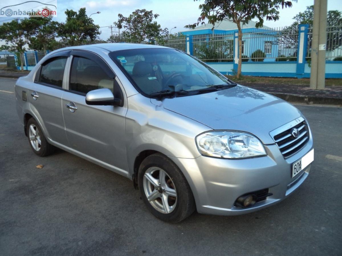 Daewoo Gentra SX 2009 - Bán Daewoo Gentra SX đời 2009, màu bạc, giá 179tr