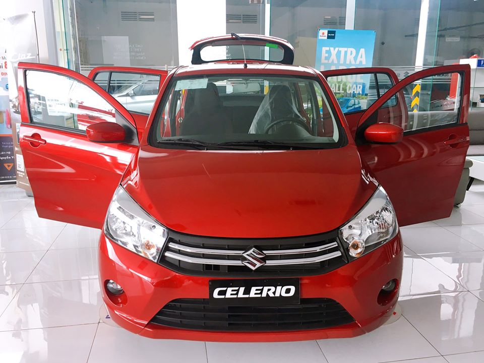 Suzuki Celerio MT 2019 - Cần bán Suzuki Celerio MT 2019, màu đỏ, nhập khẩu nguyên chiếc, giá chỉ 329 triệu