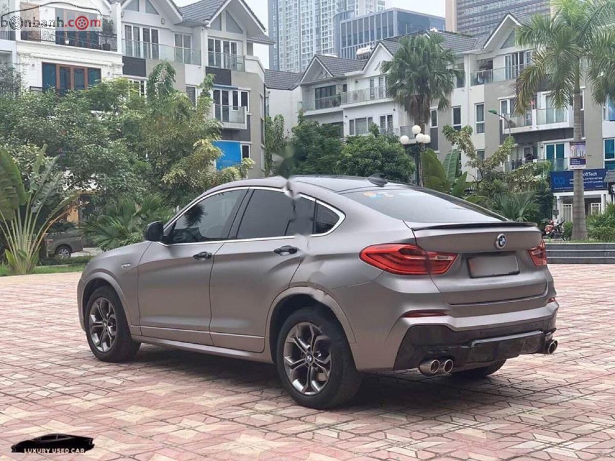 BMW X4 2015 - Bán xe BMW X4 đời 2015, màu xám, nhập khẩu chính hãng