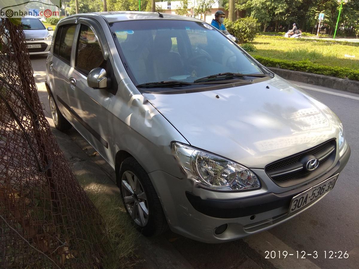 Hyundai Getz 2008 - Bán ô tô Hyundai Getz đời 2008, màu bạc, xe nhập chính hãng