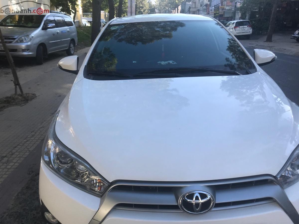 Toyota Yaris  G 2017 - Bán Toyota Yaris G năm sản xuất 2017, màu trắng, nhập khẩu 