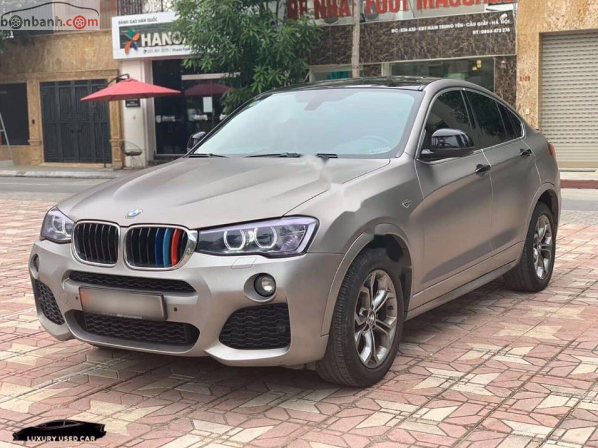 BMW X4 2015 - Bán xe BMW X4 đời 2015, màu xám, nhập khẩu chính hãng