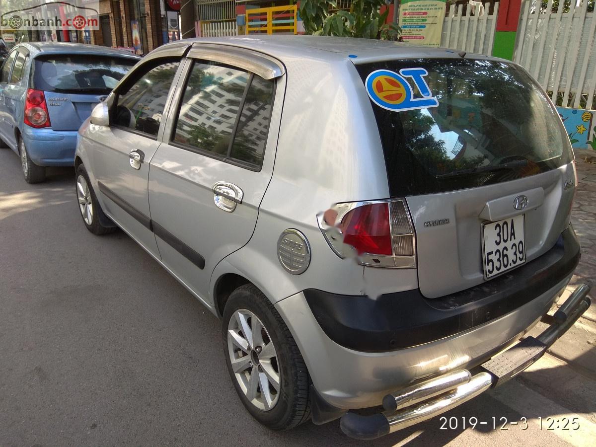 Hyundai Getz 2008 - Bán ô tô Hyundai Getz đời 2008, màu bạc, xe nhập chính hãng