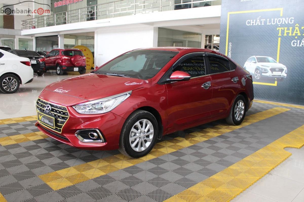 Hyundai Accent 2019 - Bán ô tô Hyundai Accent sản xuất năm 2019, màu đỏ, xe còn mới