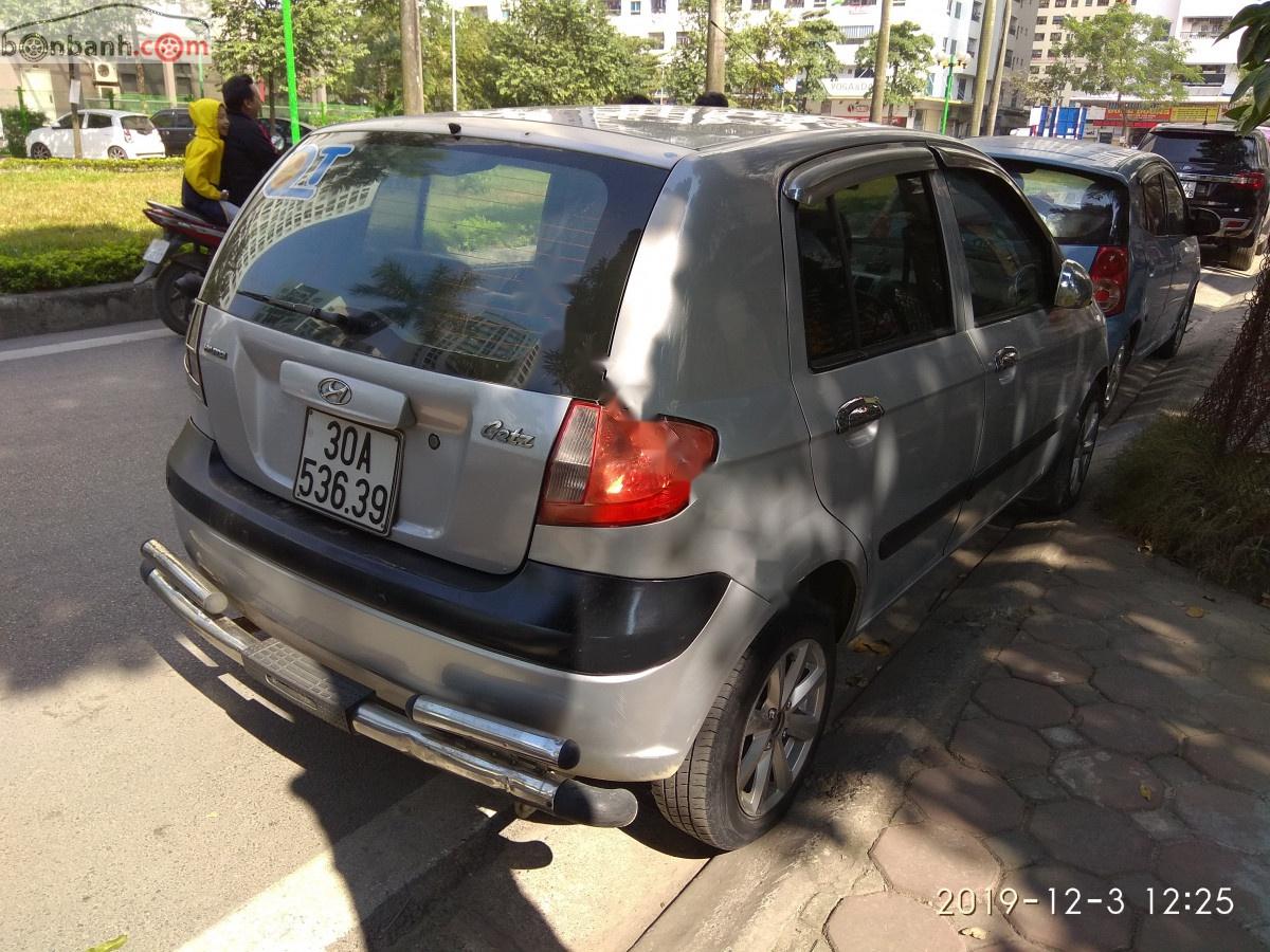 Hyundai Getz 2008 - Bán ô tô Hyundai Getz đời 2008, màu bạc, xe nhập chính hãng