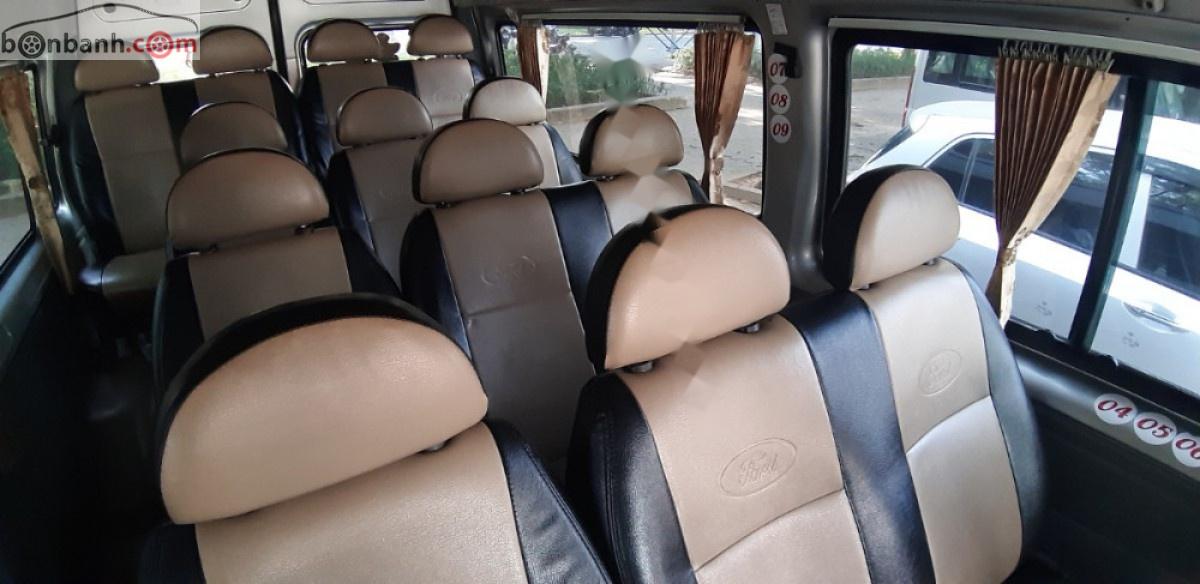 Ford Transit   2009 - Bán xe cũ Ford Transit 2.4L đời 2009, màu bạc