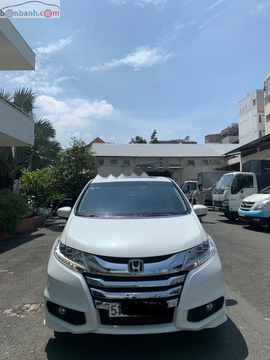 Honda Odyssey 2.4 AT 2015 - Bán Honda Odyssey 2.4 AT đời 2015, màu trắng, xe nhập số tự động