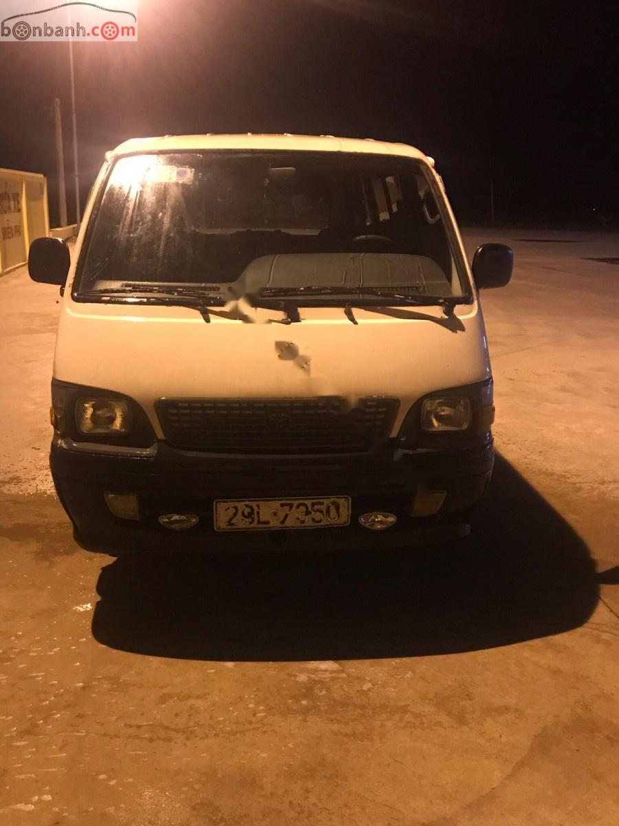 Toyota Hiace 1999 - Bán Toyota Hiace sản xuất năm 1999, màu trắng, nhập khẩu chính hãng