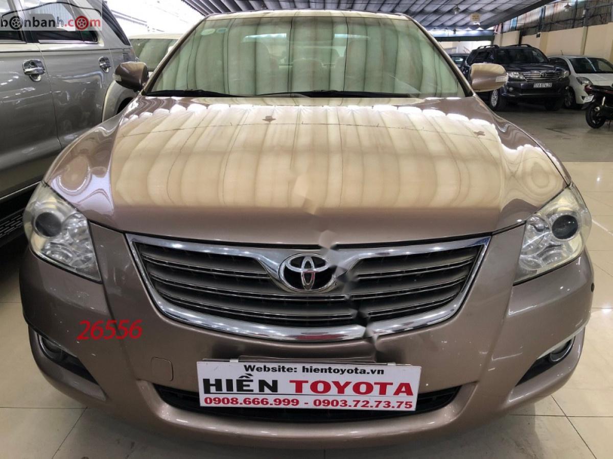 Toyota Camry 2.4G 2007 - Bán xe Toyota Camry 2.4G đời 2007, màu nâu như mới