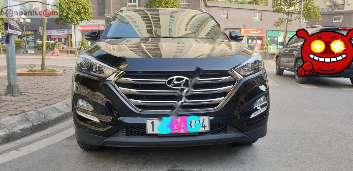 Hyundai Tucson 2.0 AT 2018 - Bán Hyundai Tucson 2.0 AT đời 2018, màu đen