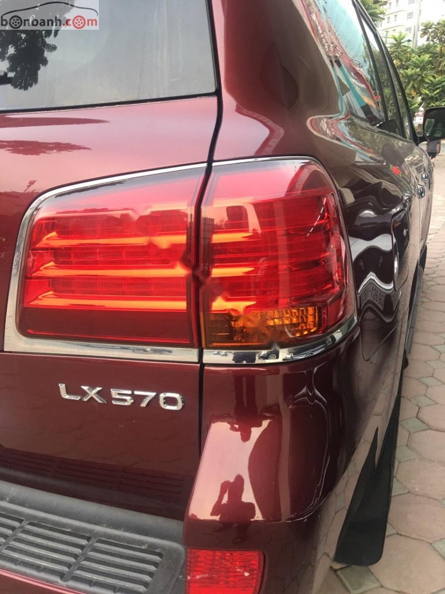 Lexus LX   2010 - Bán Lexus LX 570 đời 2010, màu đỏ, nhập khẩu, chính chủ