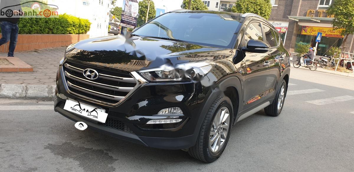 Hyundai Tucson 2.0 AT 2018 - Bán Hyundai Tucson 2.0 AT đời 2018, màu đen