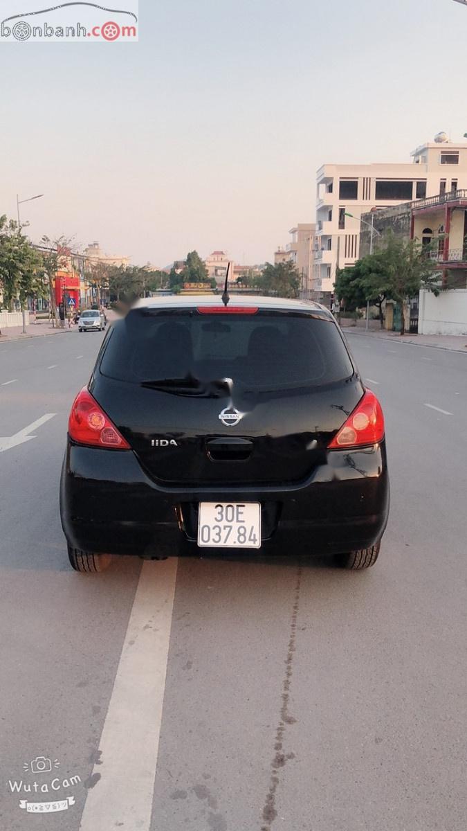 Nissan Tiida 2007 - Cần bán lại xe Nissan Tiida 2007, màu đen, nhập khẩu chính hãng