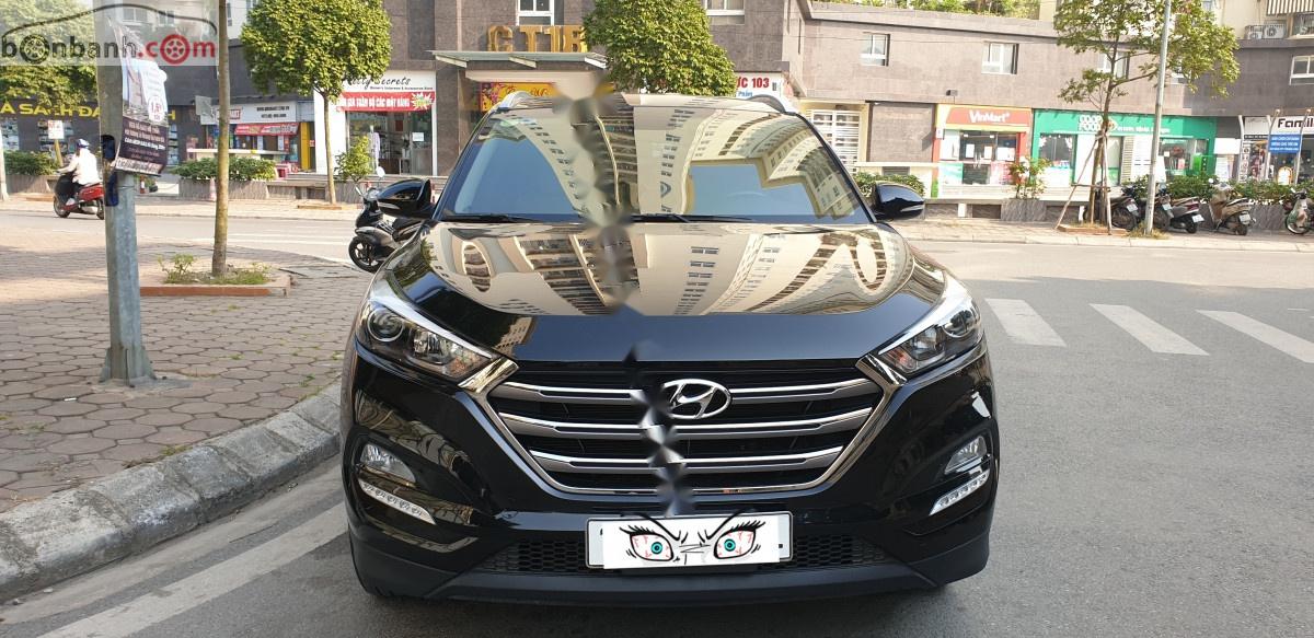 Hyundai Tucson 2.0 AT 2018 - Bán Hyundai Tucson 2.0 AT đời 2018, màu đen