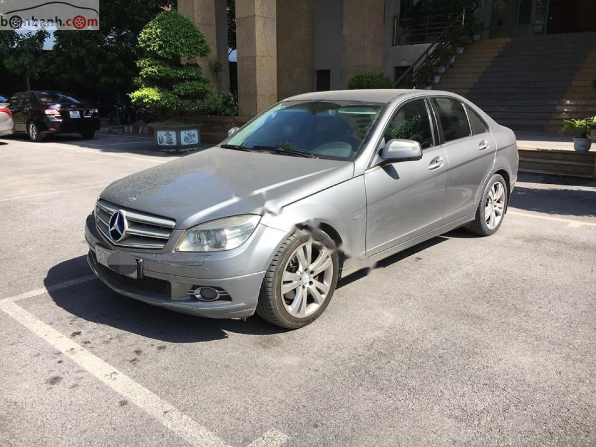 Mercedes-Benz C class   2008 - Bán Mercedes C class đời 2008, màu xám, giá chỉ 350 triệu xe còn mới lắm