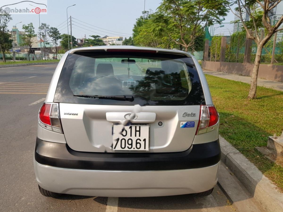 Hyundai Getz 2010 - Bán xe Hyundai Getz 2010, màu bạc, nhập khẩu