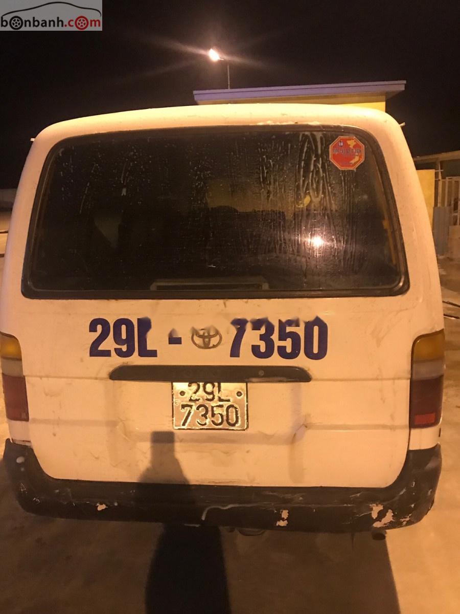 Toyota Hiace 1999 - Bán Toyota Hiace sản xuất năm 1999, màu trắng, nhập khẩu chính hãng