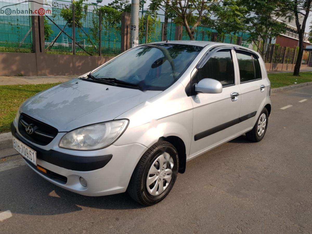 Hyundai Getz 2010 - Bán xe Hyundai Getz 2010, màu bạc, nhập khẩu