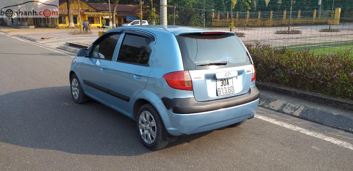 Hyundai Getz 2009 - Bán Hyundai Getz sản xuất 2009, màu xanh lam, xe nhập 