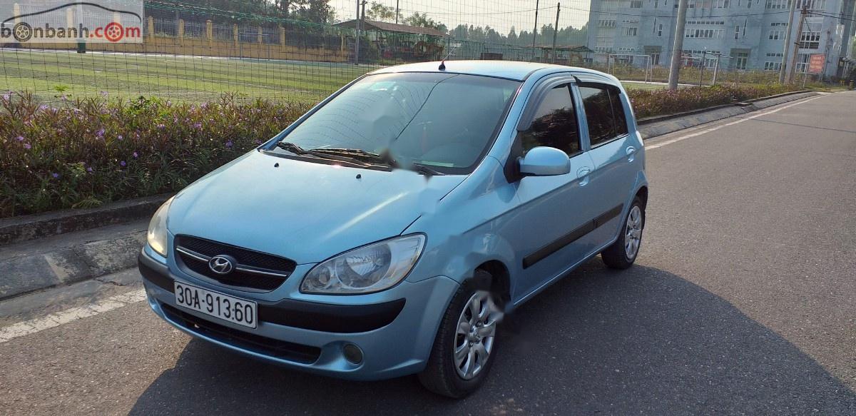 Hyundai Getz 2009 - Bán Hyundai Getz sản xuất 2009, màu xanh lam, xe nhập 