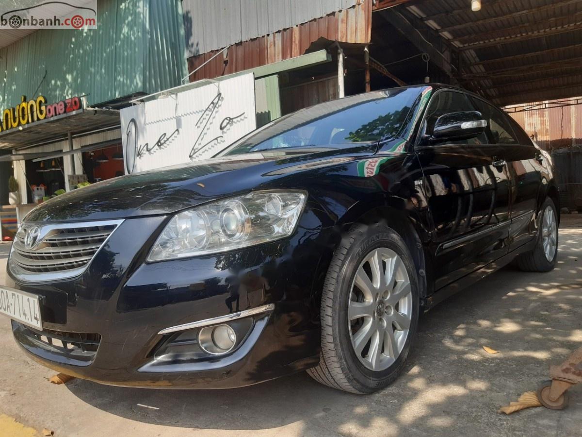 Toyota Camry 2008 - Bán Toyota Camry 3.5Q 2008, màu đen, giá 475tr