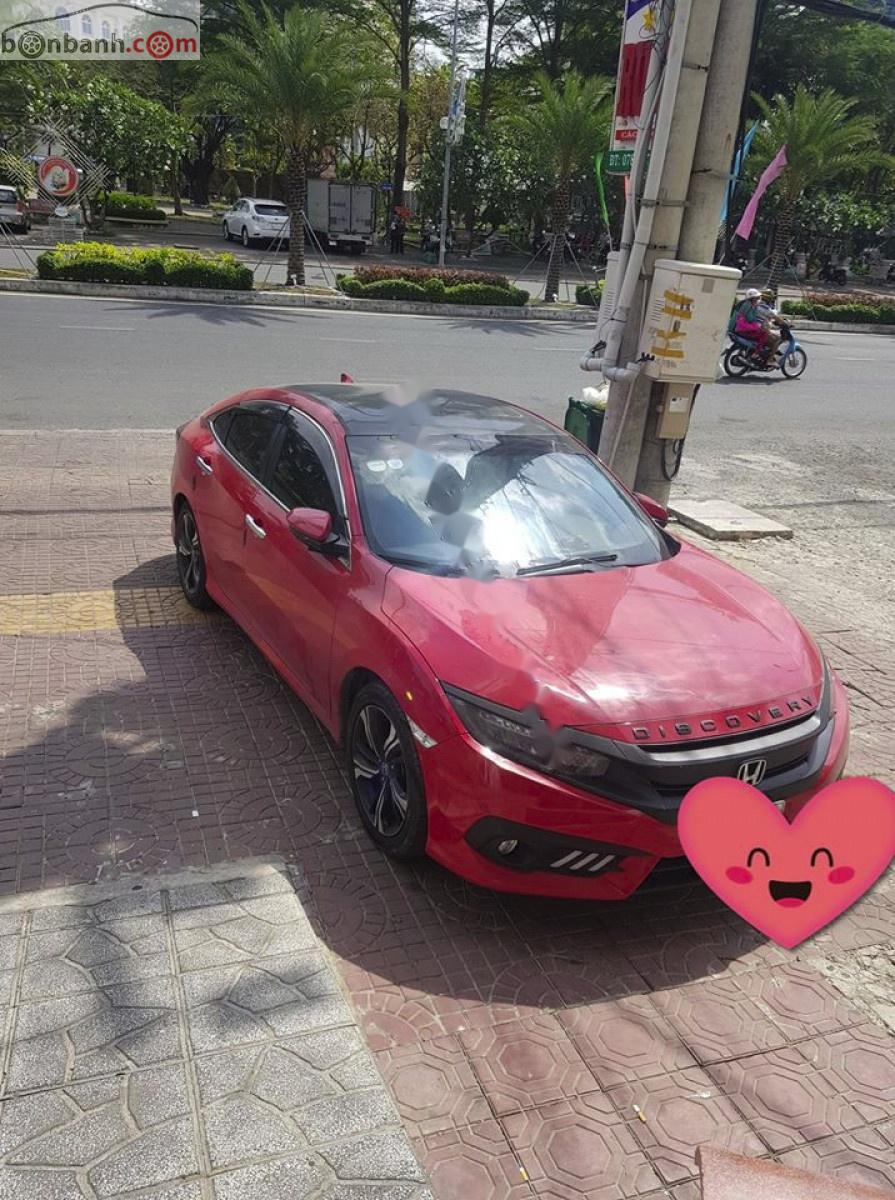 Honda Civic 1.5L Vtec Turbo 2017 - Cần bán xe Honda Civic 1.5L Vtec Turbo đời 2017, màu đỏ, nhập khẩu chính chủ 