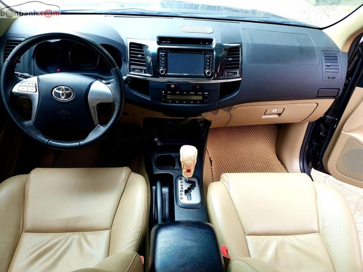 Toyota Fortuner V 2016 - Bán Toyota Fortuner V năm sản xuất 2016, màu xám số tự động