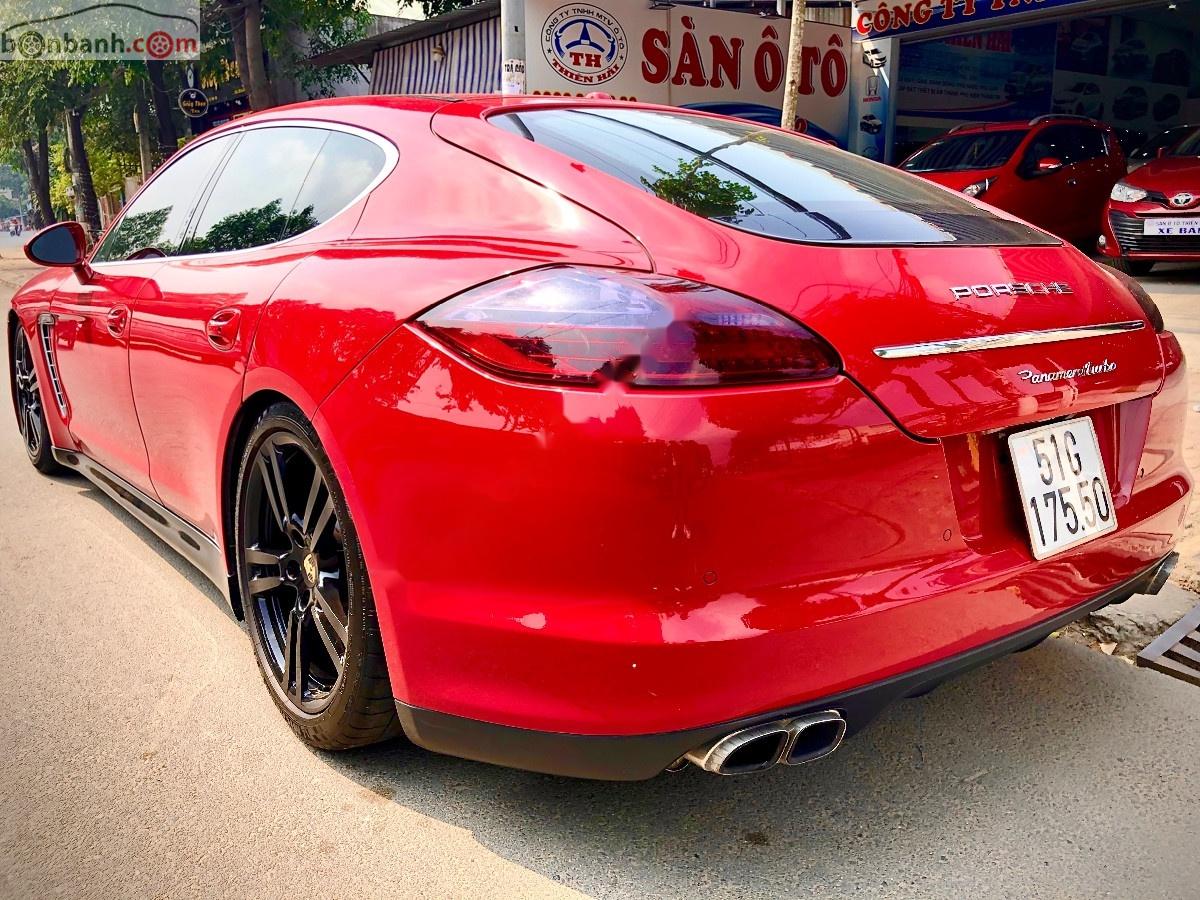 Porsche Panamera  S 2010 - Bán Porsche Panamera Turbo S đời 2010, màu đỏ, nhập khẩu  