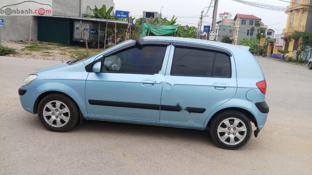 Hyundai Getz 2009 - Bán Hyundai Getz sản xuất 2009, màu xanh lam, xe nhập 