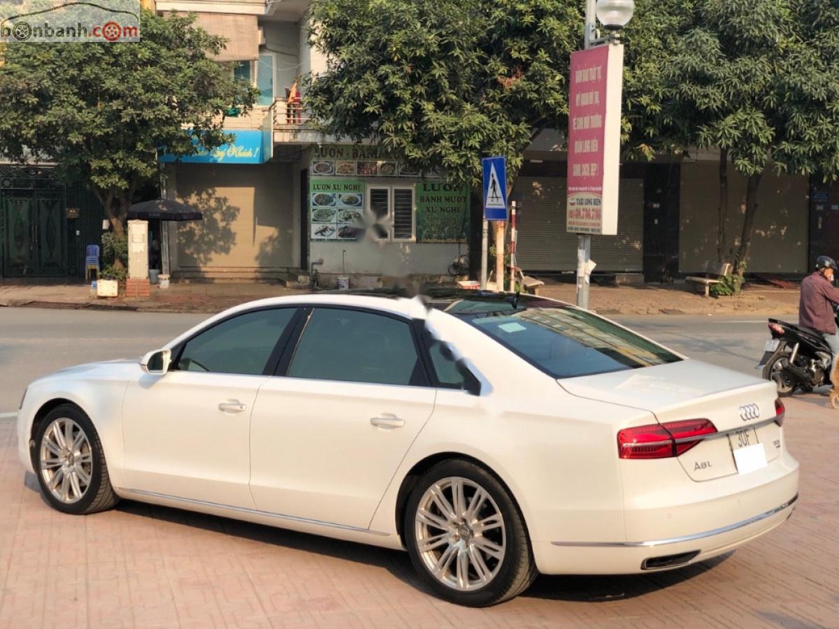 Audi A8   2015 - Bán Audi A8 năm sản xuất 2015, màu trắng, nhập khẩu  