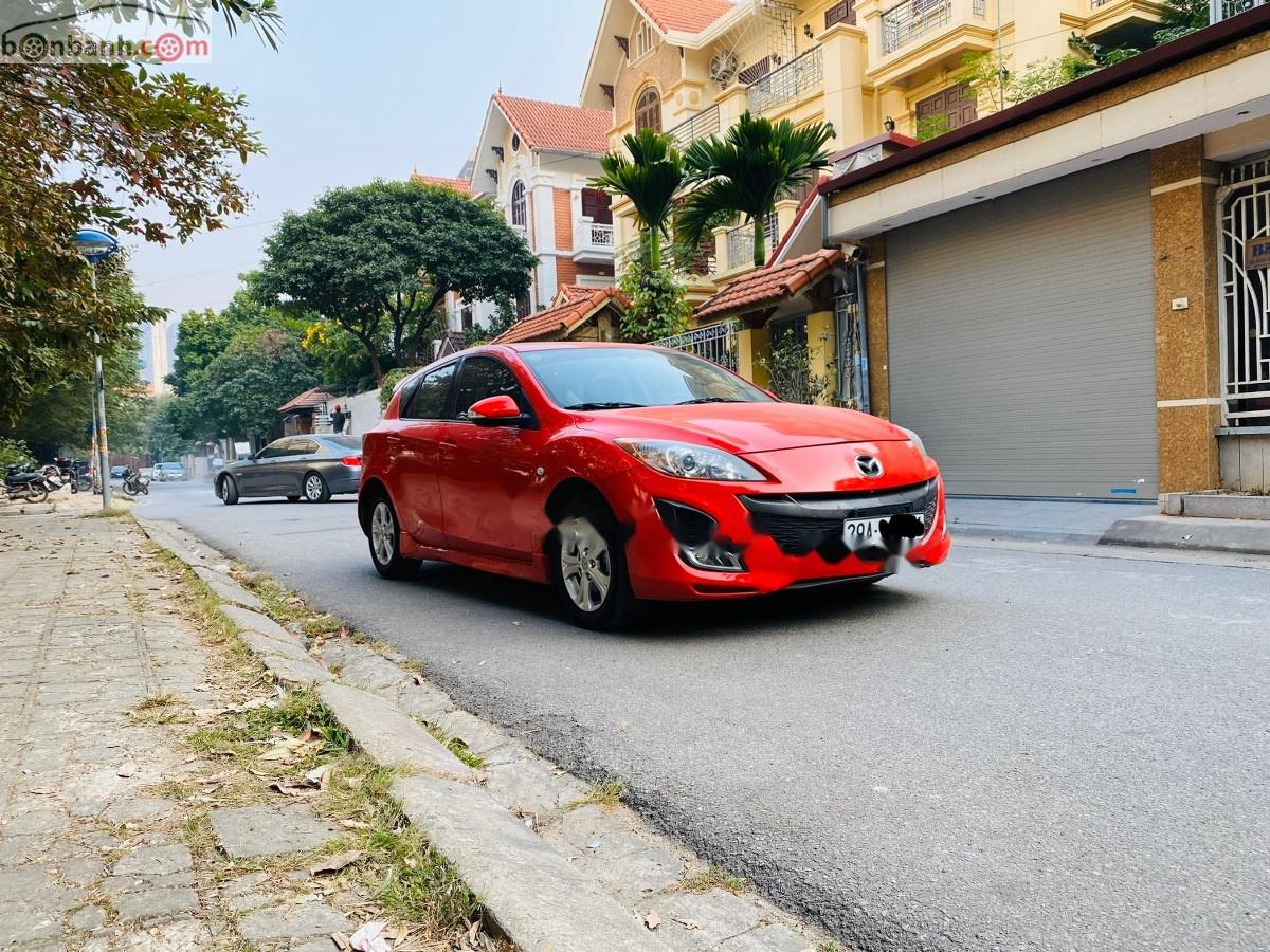 Mazda 3   2010 - Cần bán xe Mazda 3 1.6 AT đời 2010, màu đỏ, chính chủ