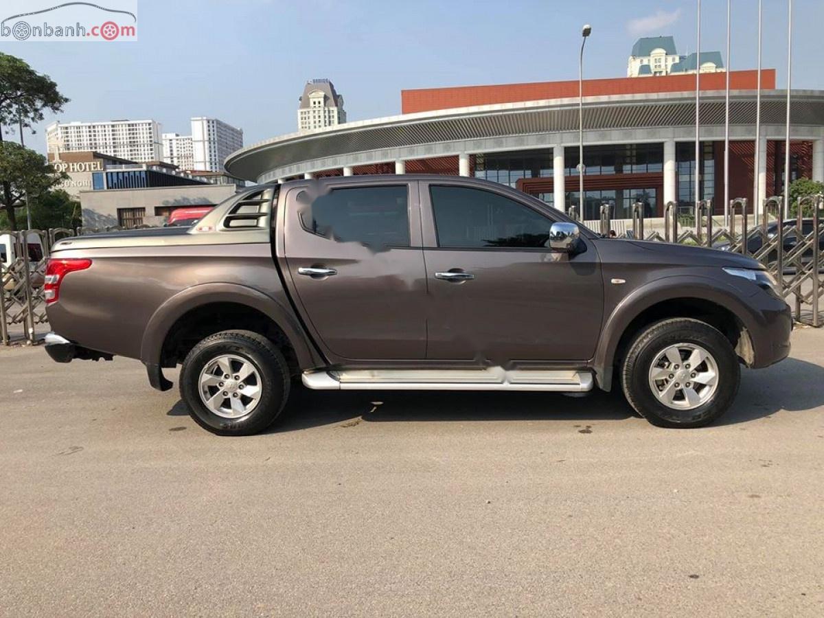 Mitsubishi Triton 4x2 AT 2018 - Bán Mitsubishi Triton 2.5 AT đời 2018, màu nâu, nhập khẩu Thái