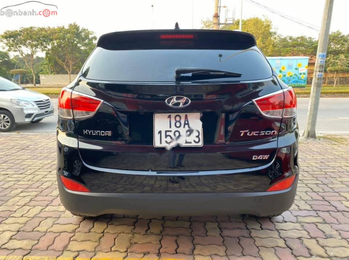 Hyundai Tucson   2011 - Bán Hyundai Tucson 2.0 AT 4WD năm sản xuất 2011, màu đen, nhập khẩu 