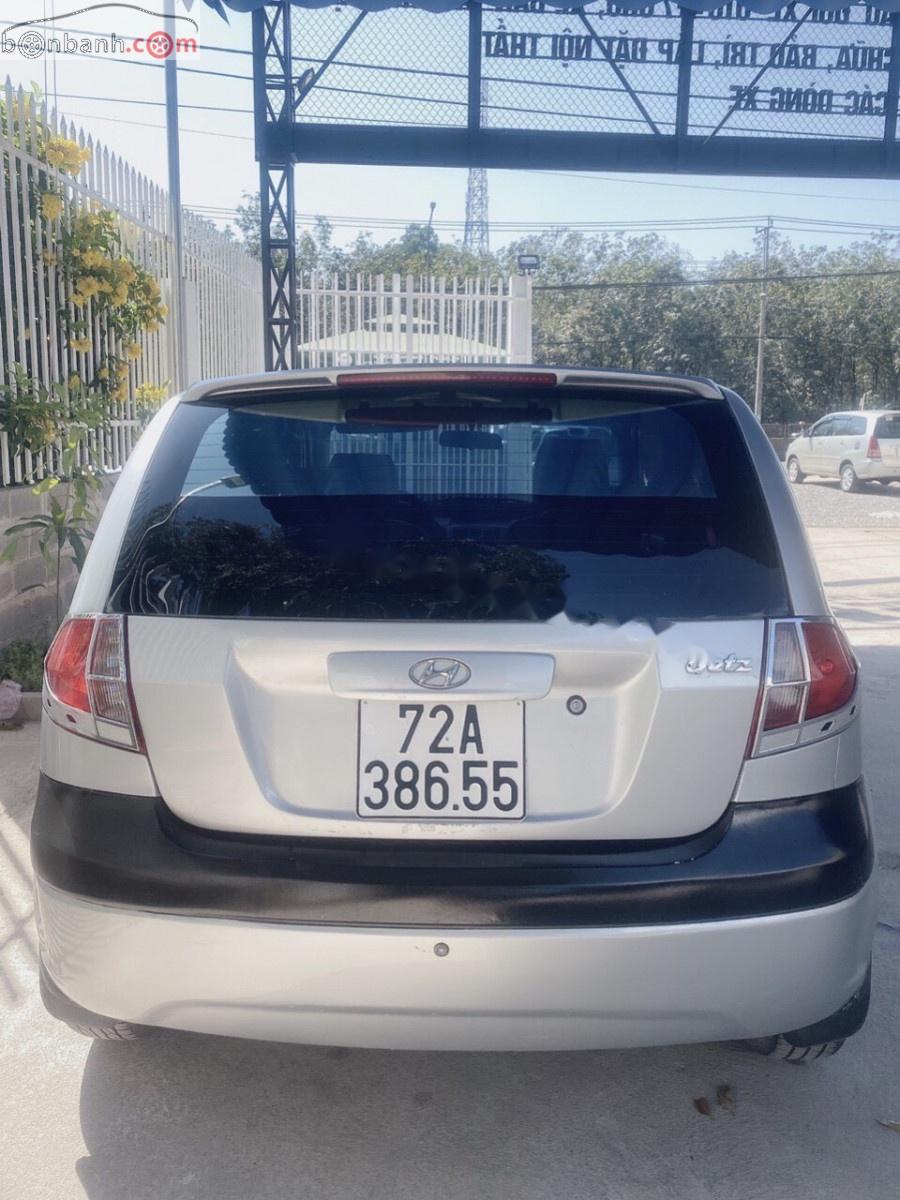 Hyundai Getz 2009 - Bán Hyundai Getz 1.1 MT năm 2009, màu bạc, xe nhập, số sàn