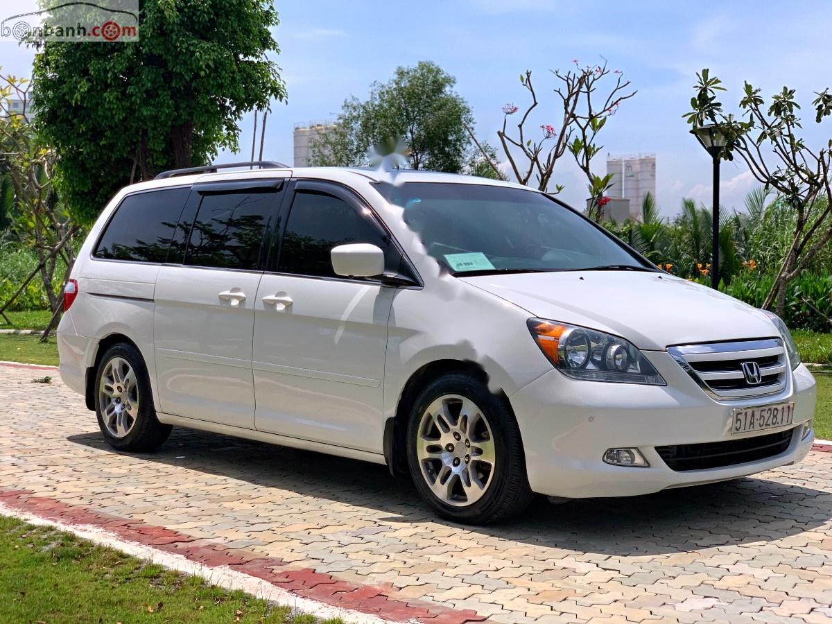 Honda Odyssey 2008 - Cần bán Honda Odyssey Touring 3.5 AT năm sản xuất 2008, màu trắng, nhập khẩu