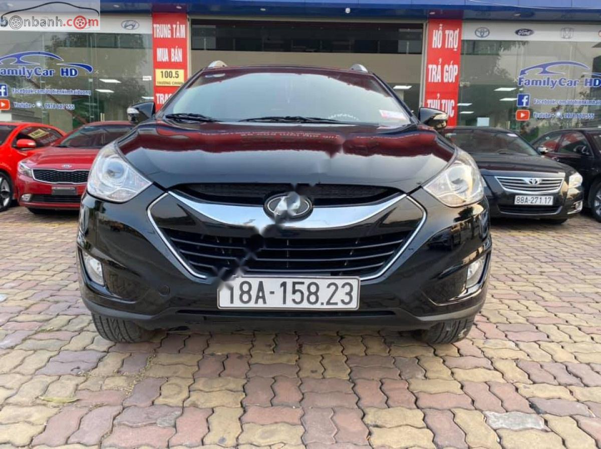 Hyundai Tucson   2011 - Bán Hyundai Tucson 2.0 AT 4WD năm sản xuất 2011, màu đen, nhập khẩu 