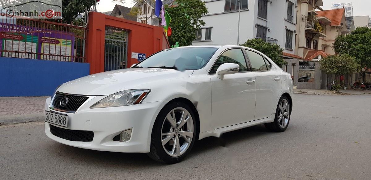 Lexus IS 2009 - Bán Lexus IS 250 sản xuất năm 2009, màu trắng, nhập khẩu số tự động giá cạnh tranh